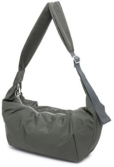 EnhbZoilism Taschen Unisex, Nylon Handtasche Damen,Hobo Männer, Umhängetasche Damen, Crossbody Tasche leichte und wasserdichte, Sling Tasche mit verstellbarem Schultergurt, breiter Schultergurt