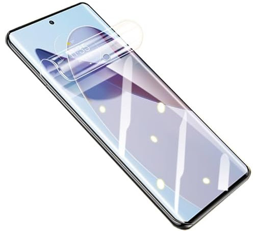 Silsewip Protector de pantalla hidrogel para Motorola Edge 50 Fusion 5G, 2 unidades de alta sensibilidad flexible TPU protector Flim (vidrio no templado) (no irrompible)