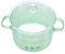 EXHUMKY pentola per spaghetti istantanei in pentola in con coperchio pentola per zuppa sul fornello pentole di trasparente per cucinare Bicchiere Green