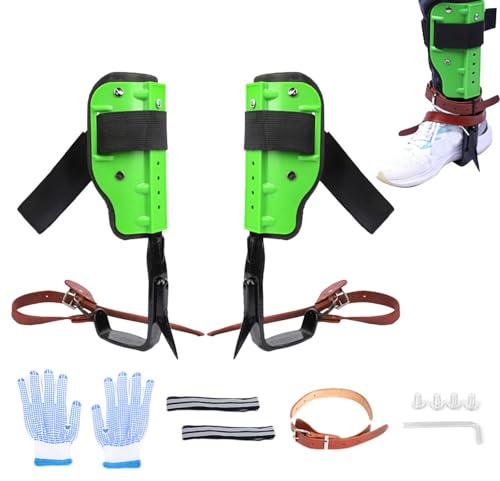 Puntas de escalada Herramienta de eje ajustable de acero antioxidante | Cómodo y llevar, equipo multifuncional al aire libre para observación de caza, recogiendo fr