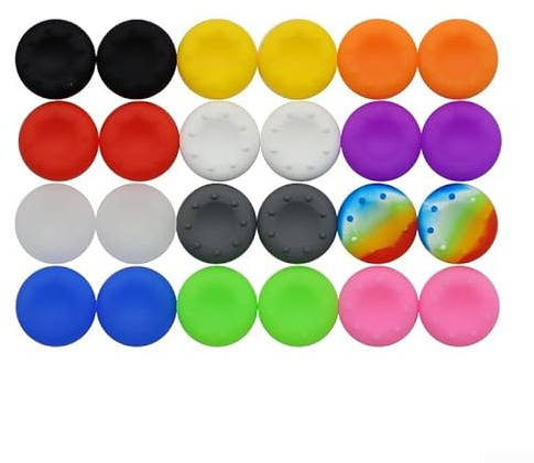 Capuchon confortable en silicone antidérapant pour manette de jeu compatible avec PS3/Xbox360 (bleu)