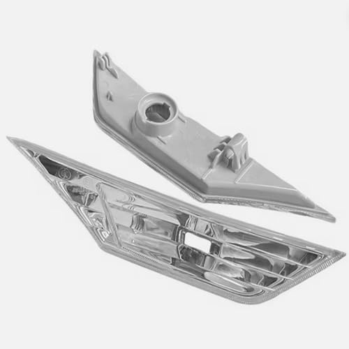 Seitenmarkierungsleuchten für die Vorderseite, klare Linse, kompatibel mit Honda Civic 2016–2022 Limousine, Coupé, Schrägheck, Typ R Si, OEM-Ersatz-Lampen, Kotflügelstoßstange, Blinker, 2 Stück
