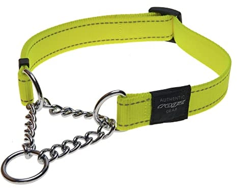 ROGZ HC06-H Utility Stop- Halsband/Fanbelt, L, gelb
