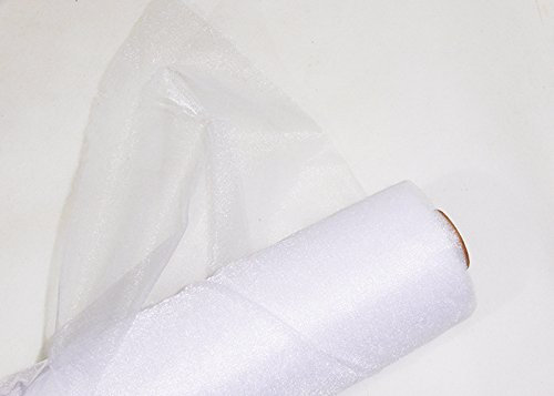 Tulle, Organze e Stoffe Bobina Deco Organza Cm 48x20 Mt (Bianco)