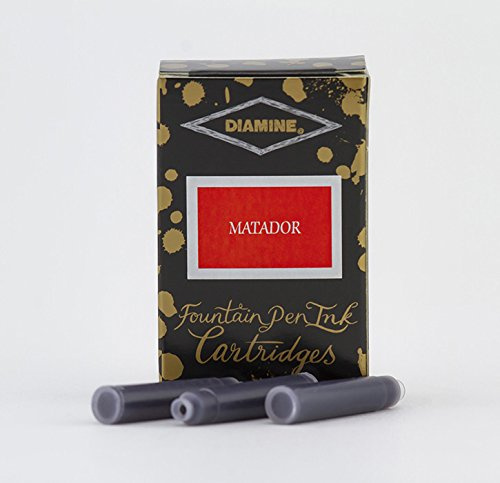 Diamine Füllfederhalter-Tintenpatronen (18er-Pack) - MATADOR