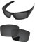 PapaViva Ersatzlinsen für for Oakley Gascan Schwarz Grau - Polarisiert