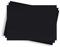25 x Extra Blätter Fotokarton 300g/qm gelocht DIN A4 quer 297 x 210 mm - Schwarz