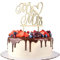Tortendeko Hochzeit Mr and Mrs, Zarte Natur Cake Topper Hochzeit Personalisiert aus Holz Tortenfigur Hochzeitstorten deko Verlobung Jahrestag Geburtstag Party-Dekoration