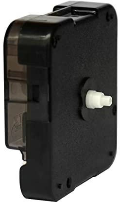 WMLBK Quartz Clock Movement Replacement, Upgraded Silent 12888 Quartz Wall Clock Movement Mechanism Repair Motor Tool Replace Points, Battery Powered DIY Repair Parts Replacement (8mm)