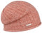 Seeberger Mevoja Beanie Strickmütze Wintermütze Damenmütze (One Size - Koralle)