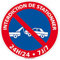 Panneau de Signalisation PVC 1 mm. Panneau Interdiction. Panneau Parking, Panneau d'information PVC. Taille au choi - Diamètre 450 mm - Interdiction de stationner 24h24 7j7 -