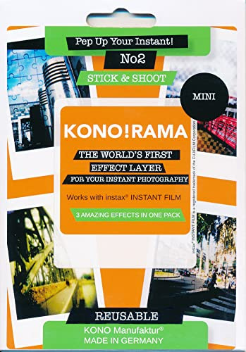 KONO!RAMA 2-Mini 3er Filter Set für Fuji INSTAX Mini