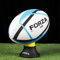 FORZA Match/Training Rugby Balls - 7 Rugby Balls | Multiple Sizes | Professional Standard (Size 5, FORZA Club Rugby Ball (Blue))
