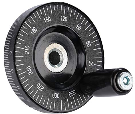 Mini-Drehbank Handrad, 63mm Handrad-Handrad mit Griff für Drehbank fräsmaschine