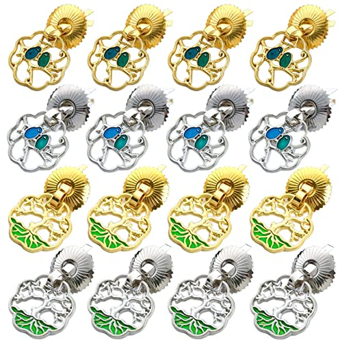 Sctmda Schubladengriff Ring 16 Stück Schubladengriffe Möbelknöpfe Ring Griffe Möbelknopf Vintage Schublade Ziehen Ring Griffe Schubladen Knöpfe Möbelgriff Retro für DIY Handwerk Dekor