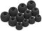 Okuli 12 x Gommini Auricolari in Silicone Ricambio per Samsung Galaxy Buds 2 Pro Auricolari Cuffie in Nero