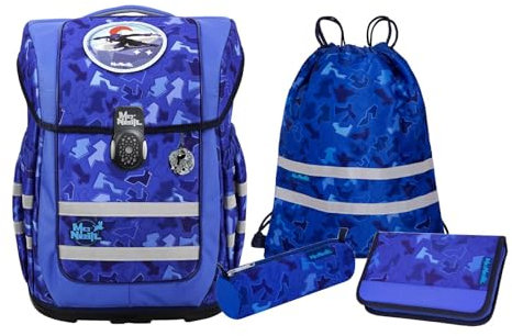 McNeill Schulranzen-Set COMPACTO, 5tlg. - Kollektion 2024 (PUZZLE)