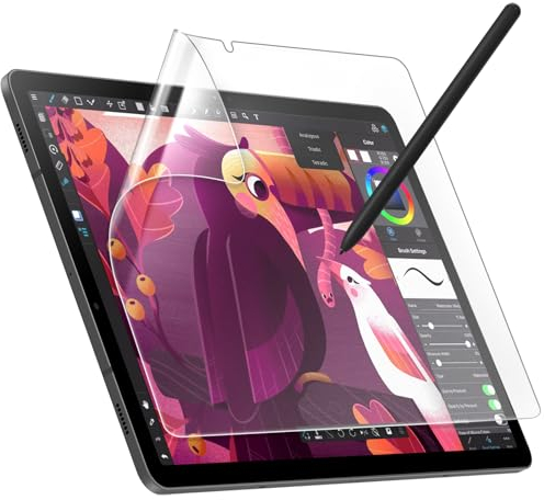 JETech Papier Schutzfolie für Samsung Galaxy Tab S9 11 Zoll, Galaxy Tab S10 FE / S9 FE 10,9 Zoll, Blendfreiem, Matt PET Displayschutz Folie zum Zeichnen, 1 Stück