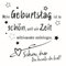 20 Servietten Spruch Zeit zum Geburtstag als Tischdeko mit Spruch Schön, dass Du da bist. Papierservietten mit Motiv. Auch für Decoupage und Serviettentechnik 33x33cm
