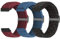 18mm Geflochtenes Nylon Sport Armband Kompatibel mit Garmin Venu 3S/Venu 2S/Vivoactive 4S/Vivomove 3S/Active S/Forerunner 265(42mm)/Huawei Watch GT 5 Pro 42mm/GT 5 41mm/4 41mm Damen Herren