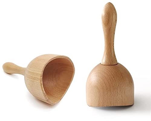 Coppa di legno Palmare Anti Cellulite Body Coppettazione Strumento Massaggiatore di drenaggio linfatico in legno Strumenti di massaggio tenuti in mano 1 Pz