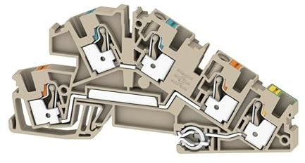 Montageklemme PUSH IN 4mm² - Installations-Klemme 6,1mm 30A