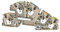 Montageklemme PUSH IN 4mm² - Installations-Klemme 6,1mm 30A