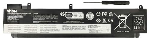 vhbw Akku kompatibel mit Lenovo ThinkPad T460s-3UCD, T470s Notebook (1000 mAh, 11,25 V, Li-Polymer)