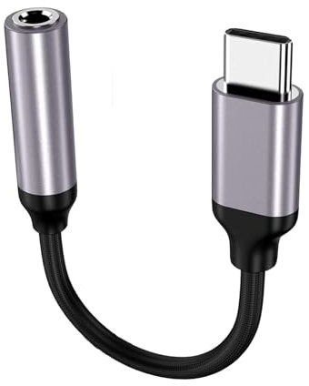 Apple MFi Certified USB C to 3.5mm Headphone Jack Adapter for iPhone 15/15 Pro/Pro Max/Plus, Type C Aux Dongle Cable for Pad, Samsung Galaxy S23/S23/S22/S21Ultra, MacBook,Note