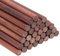 OLYCRAFT 30 Stück Walnuss Dübelstangen 15cm Lang Walnussholzstäbe 8mm Unbehandelte Runde Stäbe Holzschnitzblöcke Holzstäbchen Für Baumodellmaterial Heimwerker Bastelbedarf – Kokosnussbraun