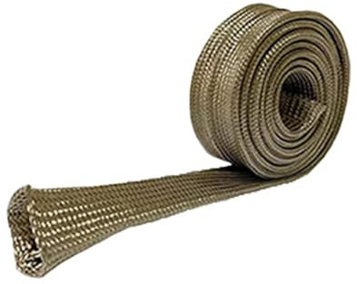 Nubamzy Heat Shield Wrap - Auto Heat Shield Roll Hose Fire Sleeve Cover Protector,Cuttable Effective Wire Heat Protectors Roll for Brake Cable Electrical Wiring