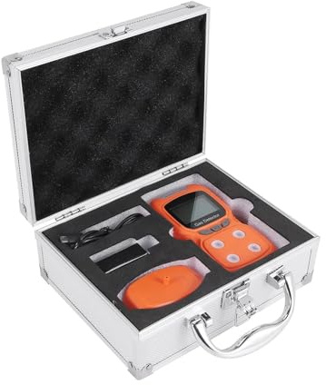 4 In 1 Gas Detector CO H2S O2 Monitor Analyzer Leak Portable Gas Leak Detector High Sensitivity, Fast Response