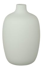 blomus Vase -CEOLA- | Blumenvase aus Keramik | 8Ø x 13H cm | Farbe Desert Sage | Dekovasen & Wohnaccessoire