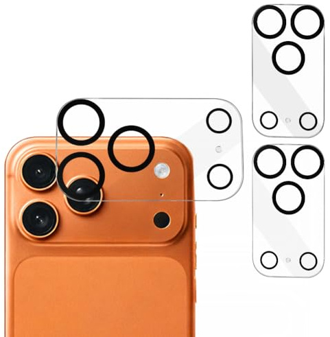 AOOSU Kameraschutz für iPhone 17 Pro Max Kamera Schutzfolie, 3 Stück Kamera Schutzglas 9H Härte Kamera Panzerglas, Ultra HD Klar Linse Folie Anti-Kratzer Lens Schutz für den Bildschirm