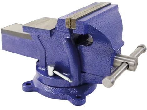 Bituxx Schraubstock Handschraubstock Werkbank Werkstatt Drehbar 360 Grad 200 mm mit Amboss