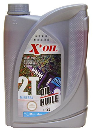 Greenstar 10059 Huile 2 temps minérale X'Oil en bidon 2 L
