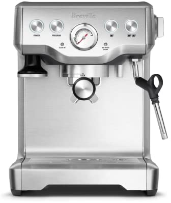 Breville BES840XL BES840XL/A la máquina de café Espresso infusor, Acero Inoxidable, Metalizado