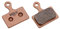 BBB Cycling DiscStop HP Sintered High Performance Bike Disc Bremsbeläge für Shimano Flat-Mount BR-RS505/805, 1 Paar (2 Stück)