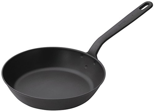 KUHN RIKON Eisenpfanne Black Star 28 cm, Pfanne aus langlebigem Eisen für scharfes Anbraten, Induktion, backofenfest