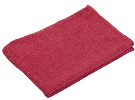 Gözze - Geschirrtuch-Set, 3-teilig, Mikrofaser-Poliertuch, 50 x 70 cm - Bordeaux
