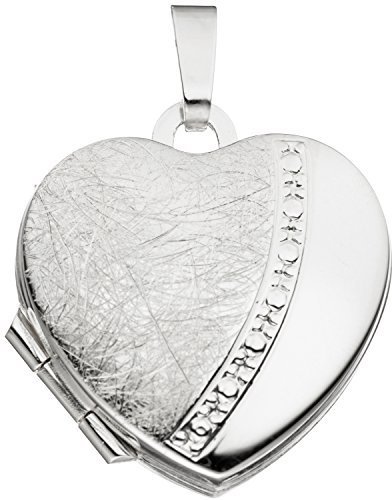 JOBO Medaillon 925 Sterling Silber teileismatt