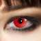 3-Monatslinsen, RED DEVIL, Halloween Kontaktlinsen, PAAR, Funlinsen, Vampir, Zombie, rot