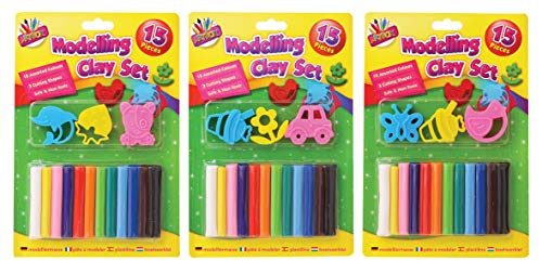ARTBOX 15 Piece Modelling Clay Set with Tools 3100