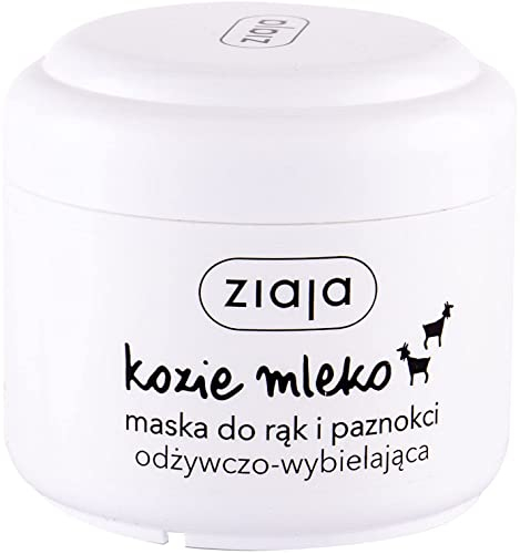 ZIAJA Ziegenmilch – Pflegende und Whitening Hand und Nagel Maske 75 ml…