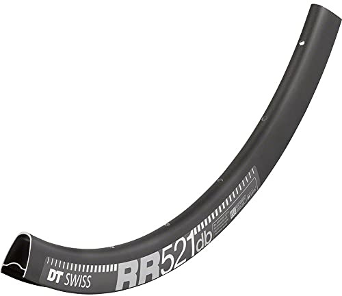 DT Swiss RR 521 DB SBWT 24 hole Presta-drilled disc brake black