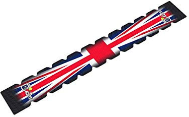 Protector Pala de Padel|Elige tu Color o Bandera|Modelo Dentado|Autoadhesivo|Evita Golpes y Rayaduras,Tecnología de Absorción de Impactos|Medidas 36,2cm x 5,3cm x 0,6cm|Pro Elite| (Reino Unido)