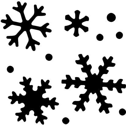 VBS Magnet-Stanzer Schneeflocken, ø 38 mm