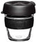 KeepCup Brew, Reusable Glass Cup, Extra Small 6oz | 177mls, Black