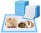 100 Pcs Guinea Pig Super Absorbent Pee Pads, Rabbit Disposable Cage Liner Diapers in Bulk, Small Animals Litter Box Potty Training Mats for Hedgehog, Cat, Rats, Hamster, Birds, Parrot, Bunny
