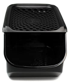 Tupperware Coffre à oignons 5,5 L noir / turquoise sombre